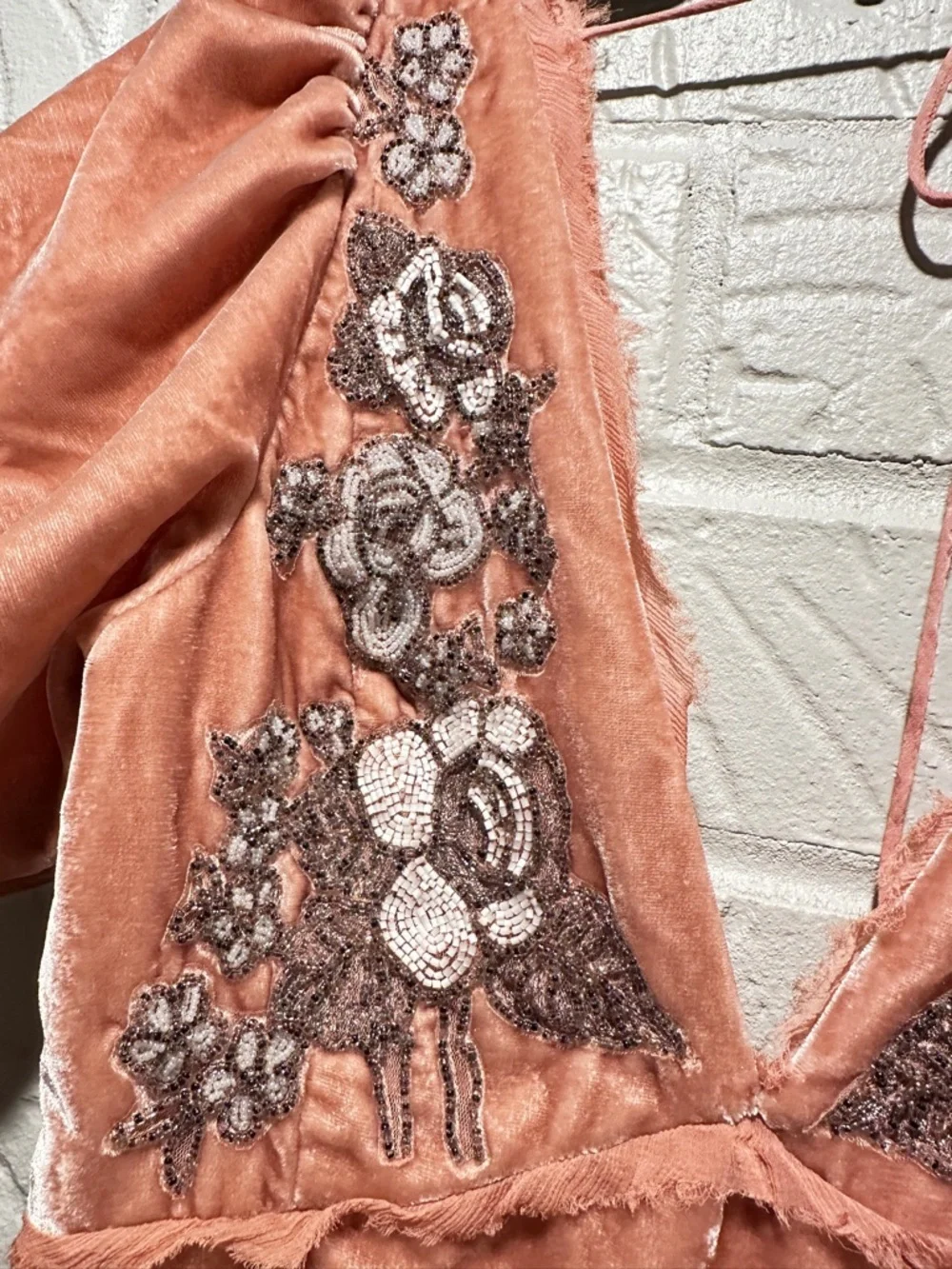 New Free People Suki Velvet Mini Dress Size 6
